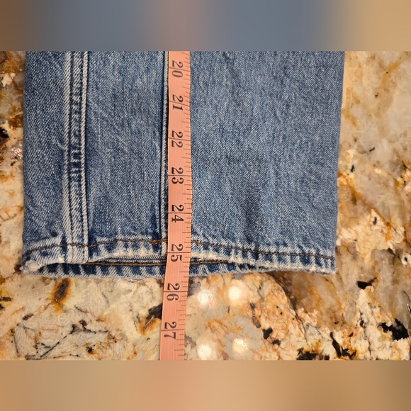 Madewell The Darted Barrel-Leg Jean Size 28 - Picture 9 of 9